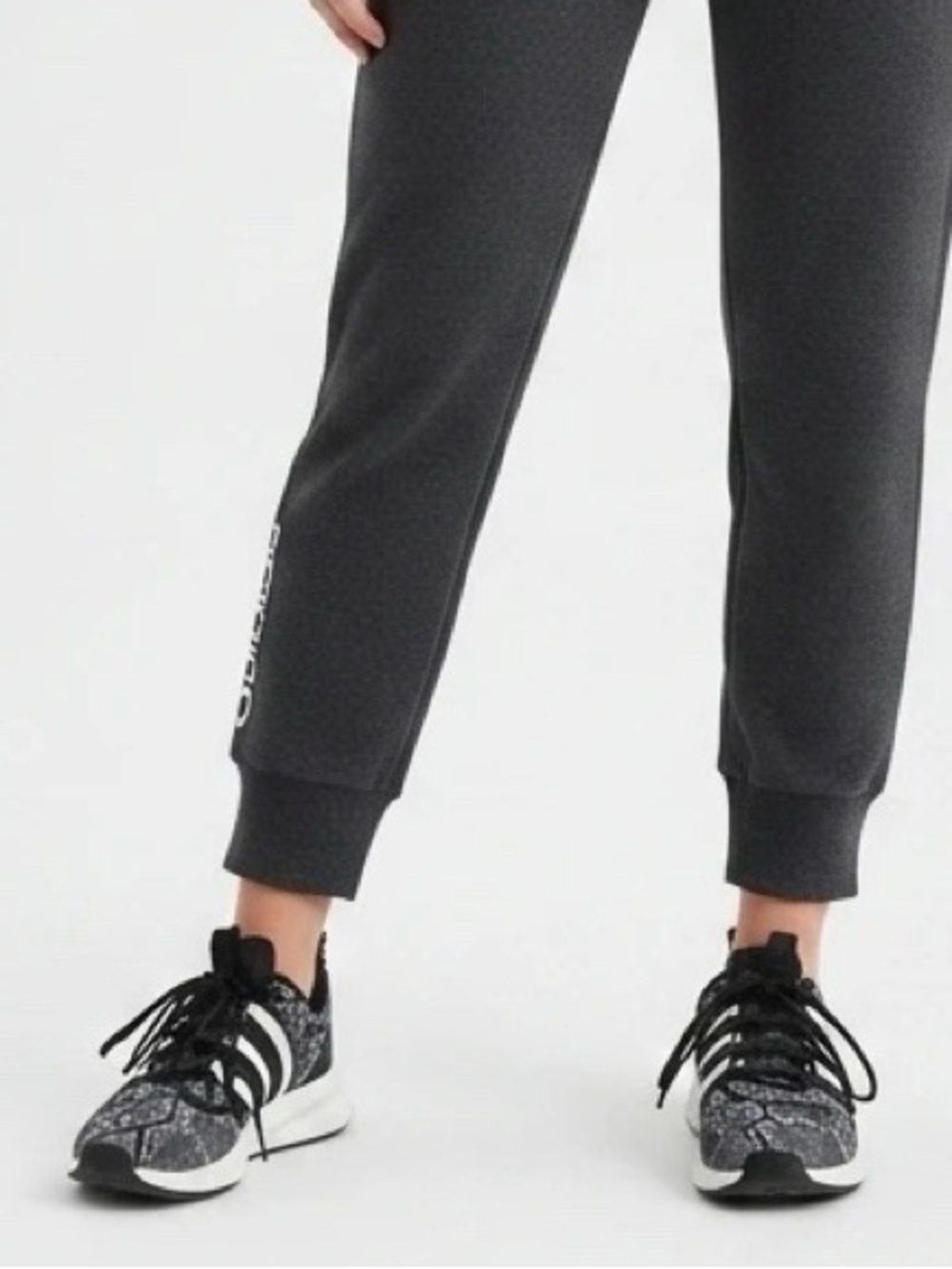 Adidas Black Snake Print Running Shoes